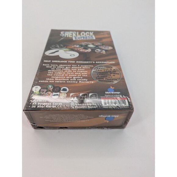 Sherlock Express Race to solve the Mystery Game by Blue Orange Age 7+ 2-6 Player - Picture 3 of 6